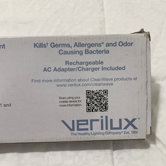 Verilux CleanWave FS UVC Sanitizing Wand - Perfect for Germaphobes, Full Size - Picture 8 of 8